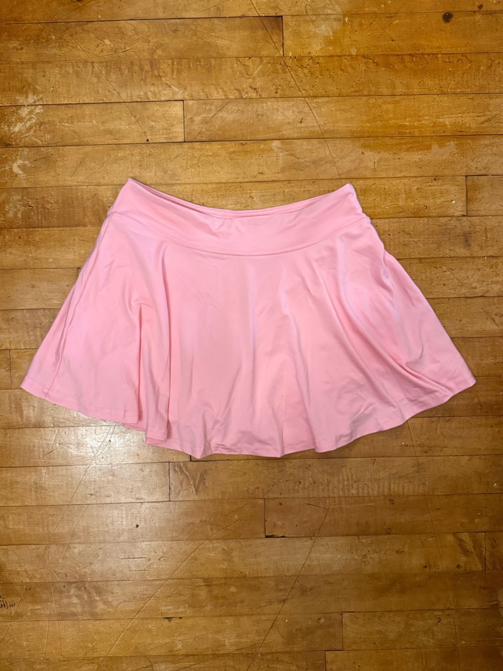 Women's Pink Flared Skirt - Casual A-Line Style